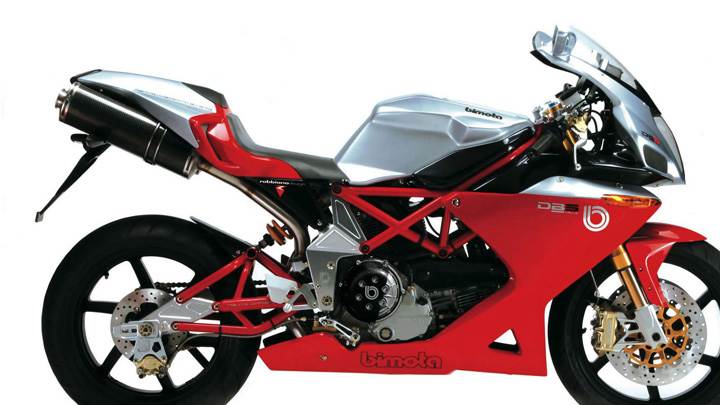 Bimota DB5 In Red Side Pose